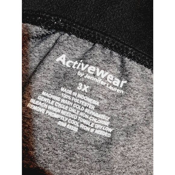 Activewear pink gray 3X shorts - Picture 3 of 3